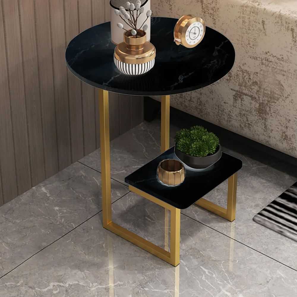 Side Table Coffee Sofa End Table Shelf Living Room Furniture