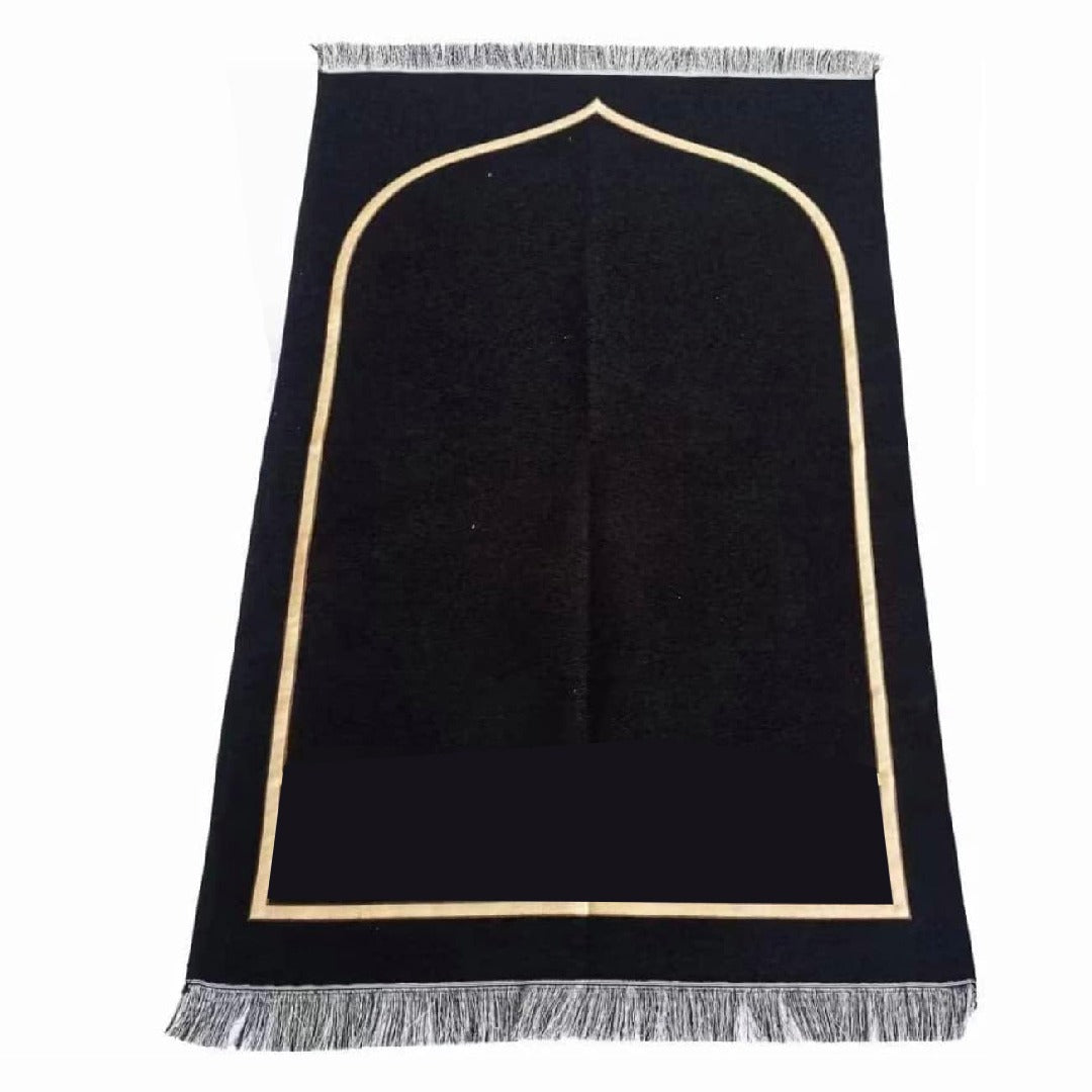 Luxury Anti-Slip Velvet Dome Design Prayer Mat