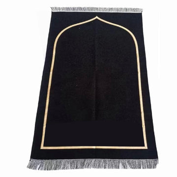 Luxury Anti-Slip Velvet Dome Design Prayer Mat