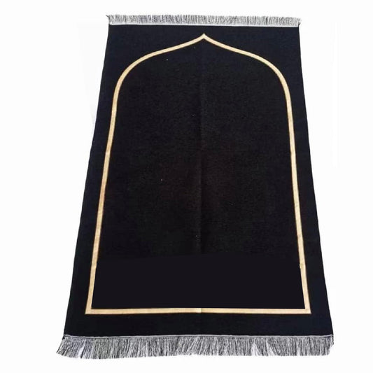 Luxury Anti-Slip Velvet Dome Design Prayer Mat
